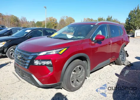 2025 Nissan Rogue Sv Intelligent Awd из США, поврежденный, VIN 5N1BT3BB7SC865089